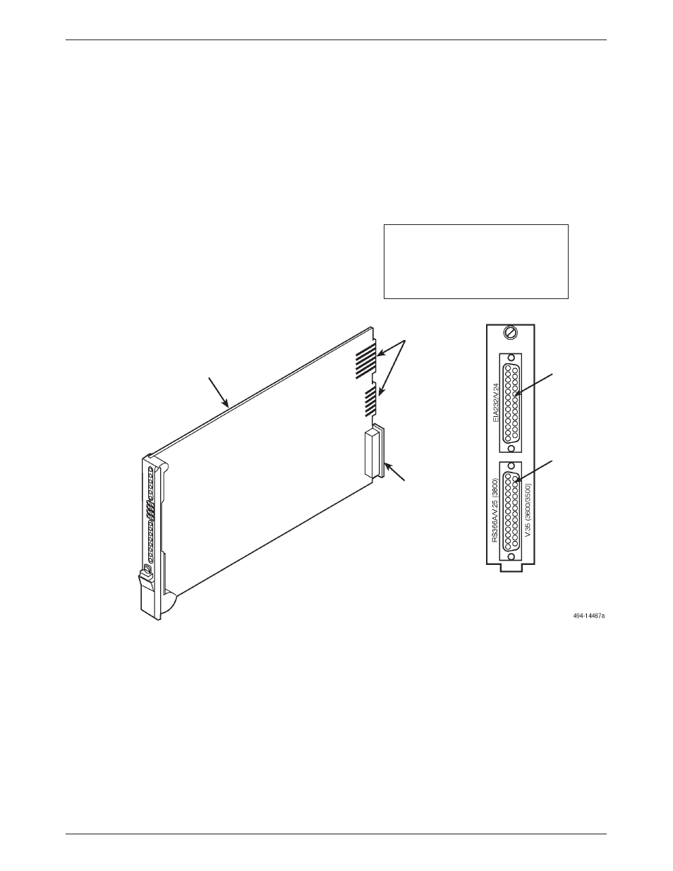 Model 3511 dsu and rear connector plates | Paradyne 3510 User Manual | Page 14 / 85