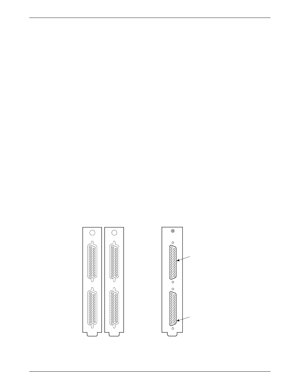 Modem’s back connector plates | Paradyne 3920PLUS User Manual | Page 32 / 285