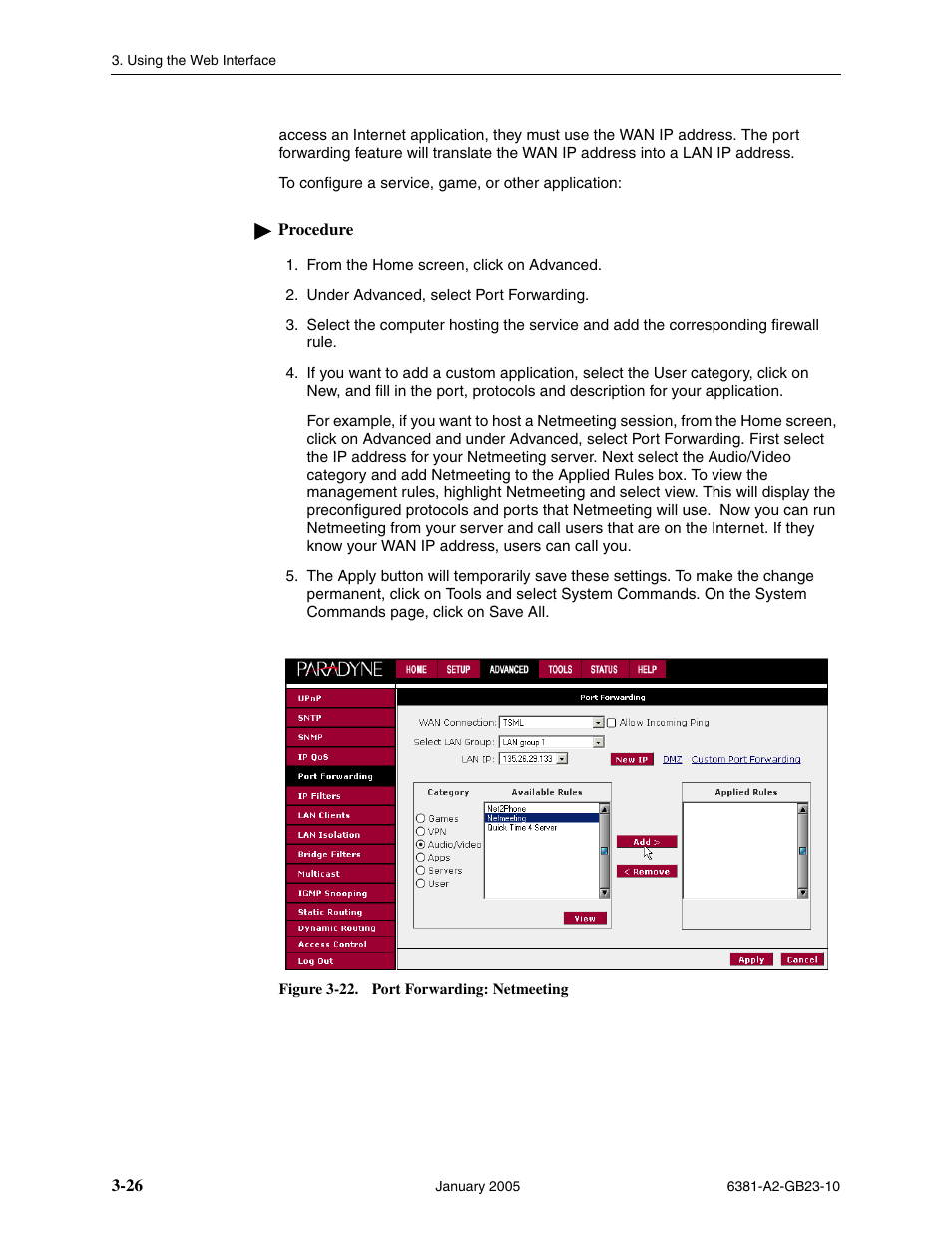 Paradyne 6381-A3 User Manual | Page 54 / 78