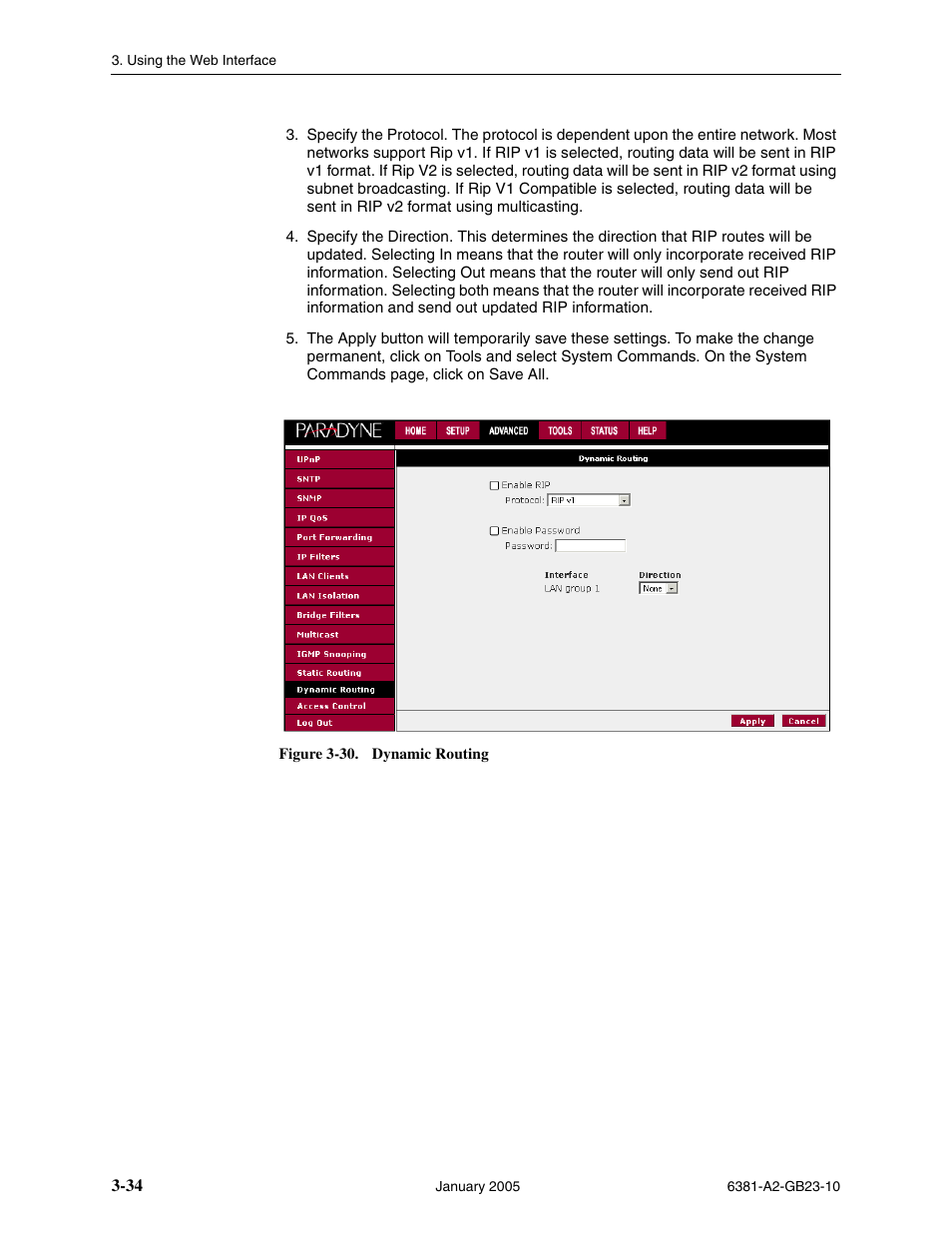 Paradyne 6381-A3 User Manual | Page 62 / 78