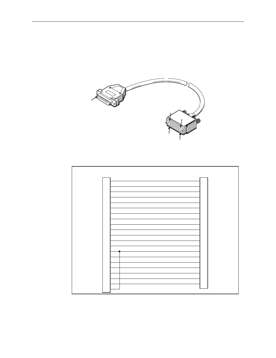 Eia-530a-to-v.35 cable interface, C-10, Eia-530a to v.35 interface cable | Paradyne Hotwire 7975 User Manual | Page 112 / 124