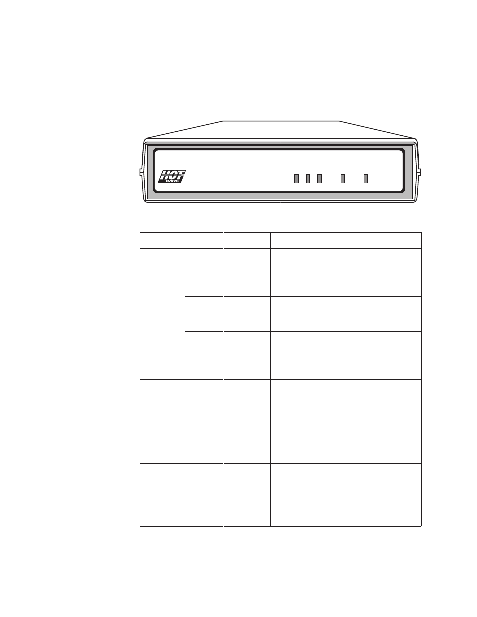 7975 standalone termination unit leds | Paradyne Hotwire 7975 User Manual | Page 54 / 124