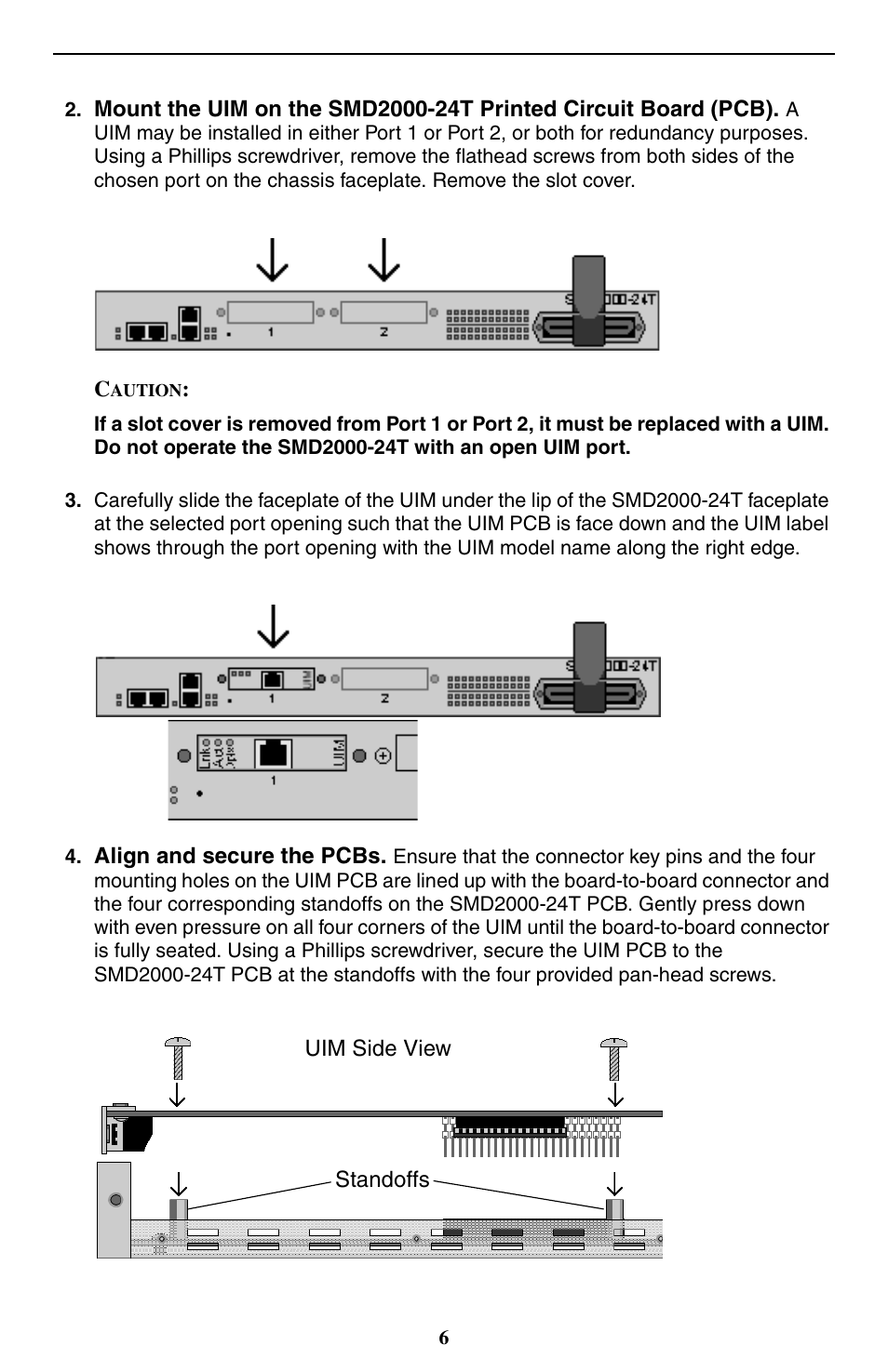 Paradyne 24-Port SHDSL Mini DSLAM SMD2000-24T User Manual | Page 6 / 32