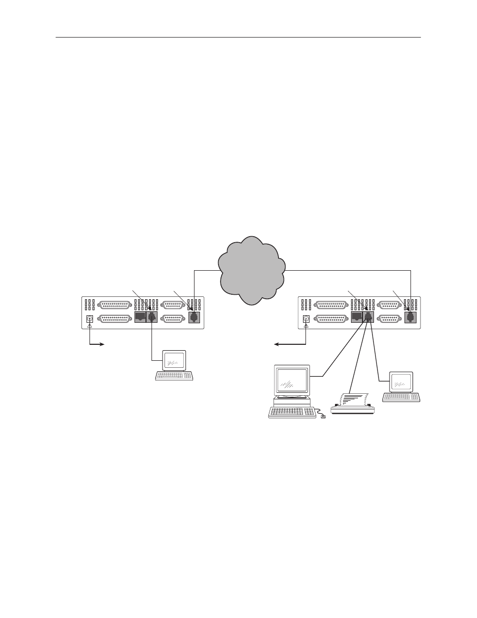 Important instructions, Cabling examples, Installation | Figure 2-9. cabling examples, Network | Paradyne 3162 DSU/CSU User Manual | Page 23 / 189