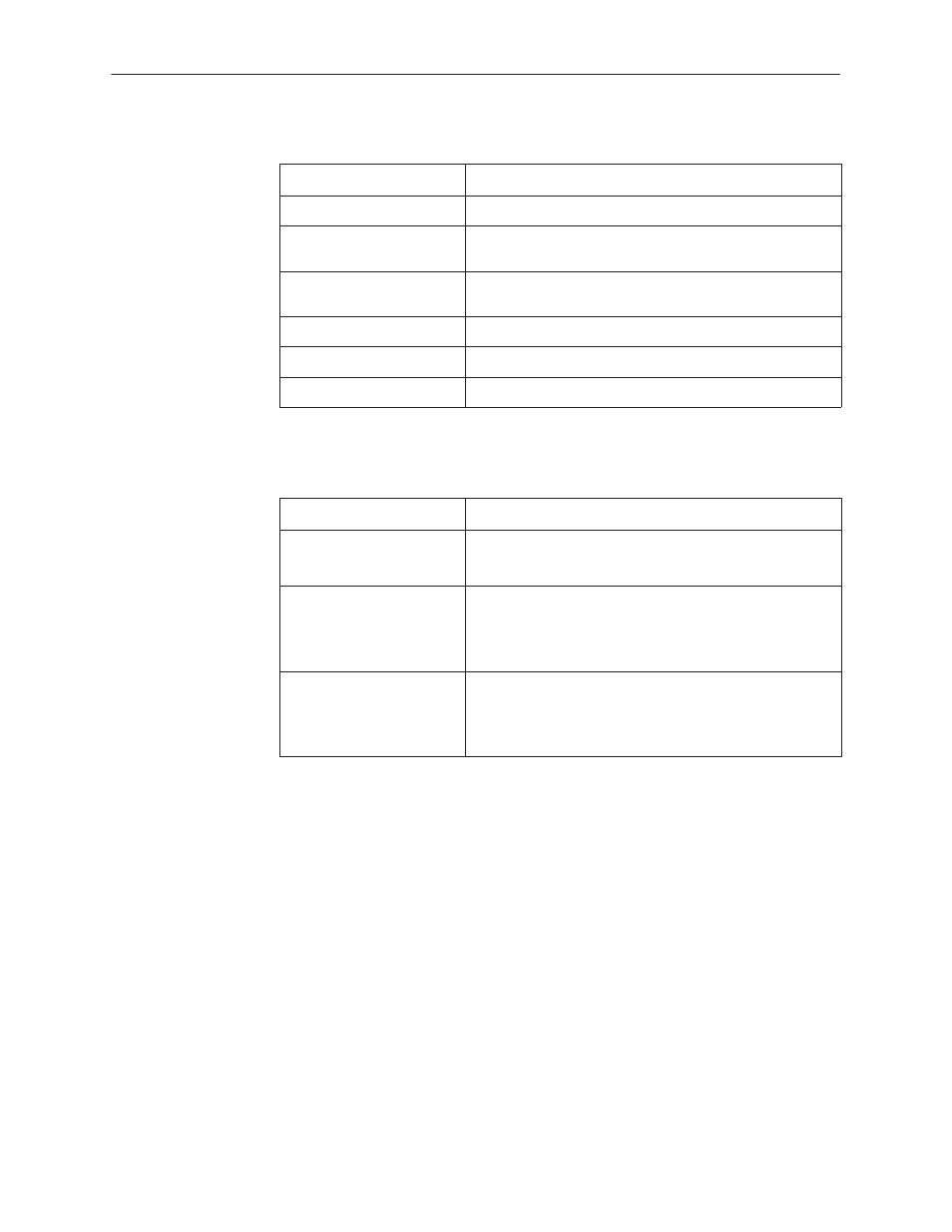 Table 4-4, For enterprise-specific traps. these, Configuration option | Table 4-5, Defines traps for each interface | Paradyne 3162 DSU/CSU User Manual | Page 68 / 189
