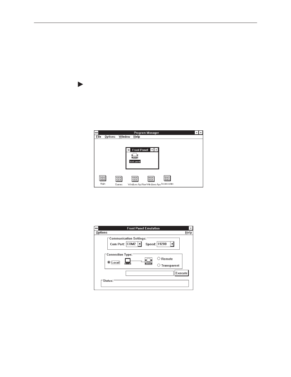 Starting front panel emulation | Paradyne 3166 CSU User Manual | Page 173 / 206