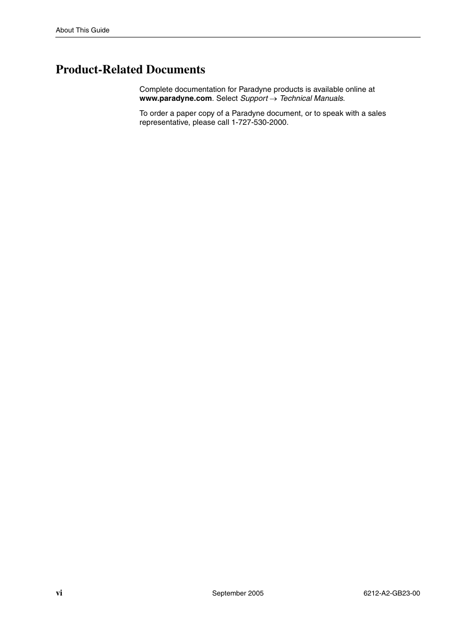 Product-related documents | Paradyne 6212-I1 User Manual | Page 12 / 86