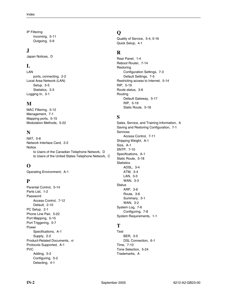 Paradyne 6212-I1 User Manual | Page 84 / 86