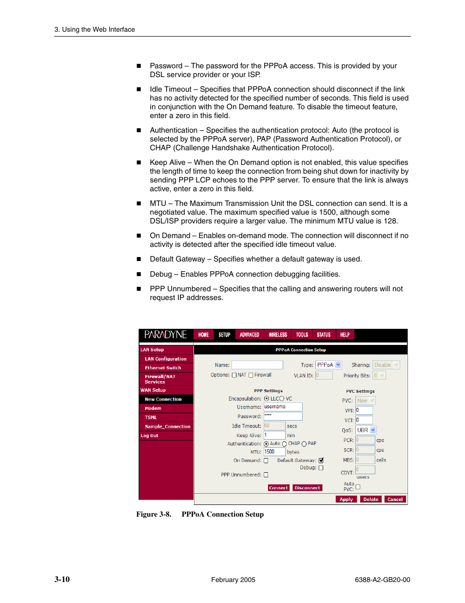 Paradyne 6388 User Manual | Page 34 / 86