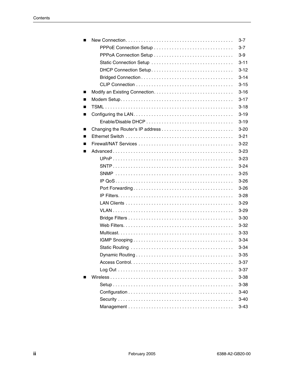 Paradyne 6388 User Manual | Page 8 / 86