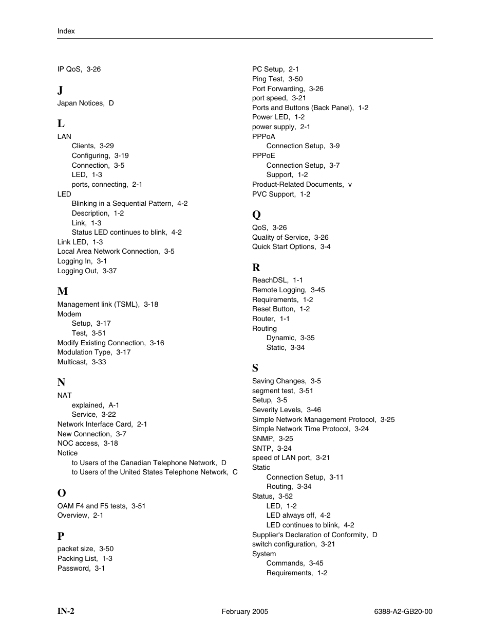 Paradyne 6388 User Manual | Page 84 / 86