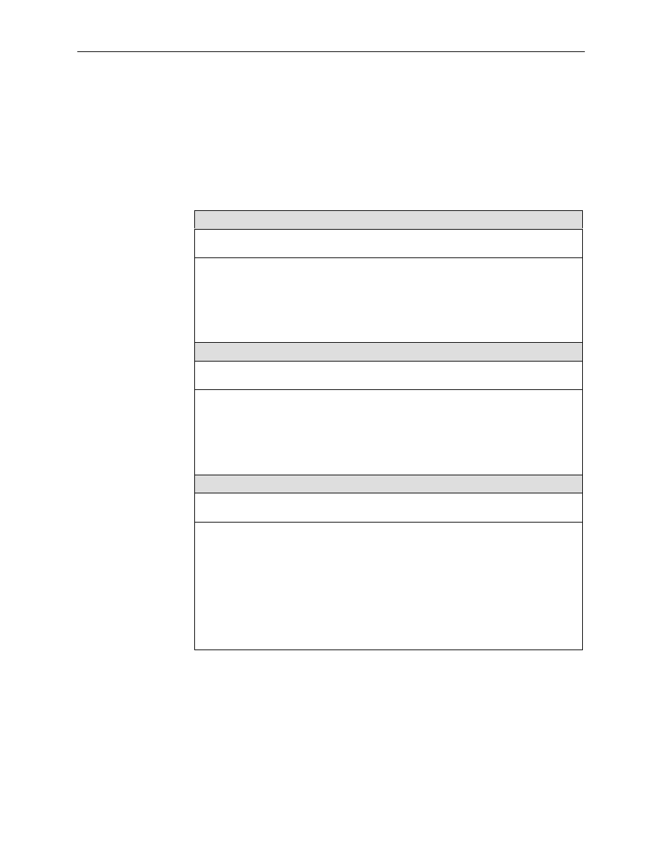 Data port options menu, Data port options, Table a-4 | Paradyne 7112 User Manual | Page 84 / 156