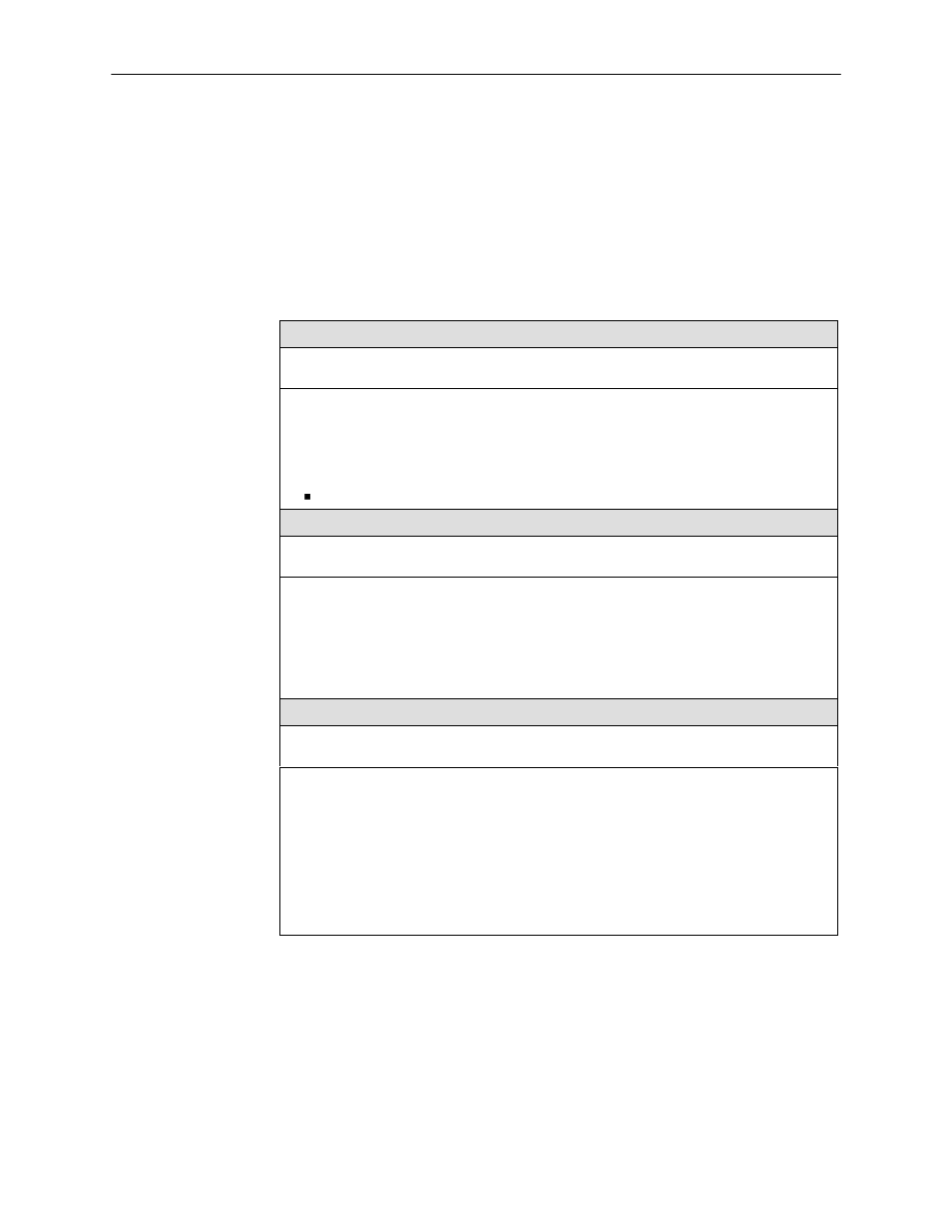Ethernet port options menu, Able a-5, Ethernet | Port, Options, Ethernet port options, Ethernet port, Table a-5 | Paradyne 7112 User Manual | Page 87 / 156