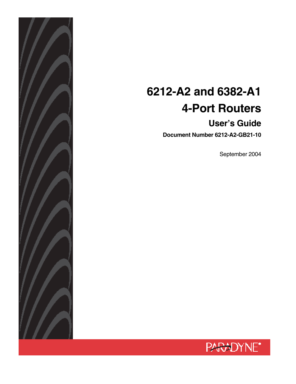 Paradyne 6212-A2 User Manual | 45 pages