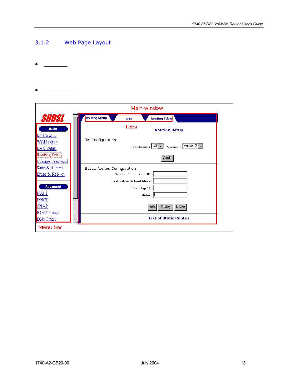 Paradyne 1740 SHDSL User Manual | Page 13 / 74