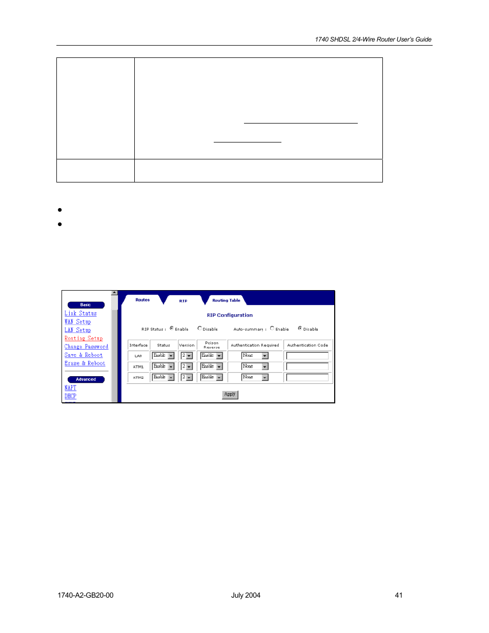 Paradyne 1740 SHDSL User Manual | Page 41 / 74