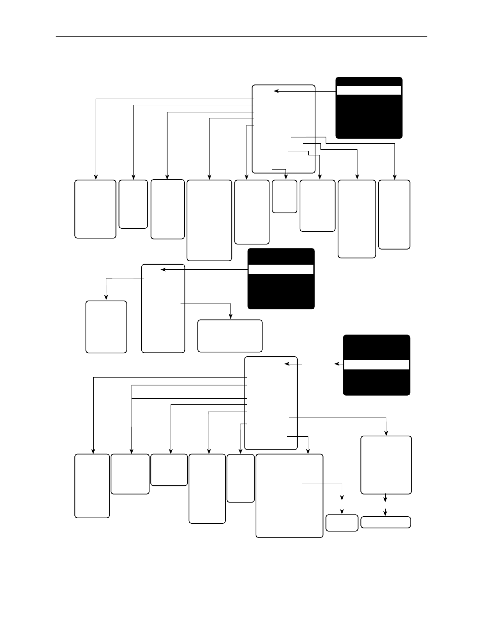 Framesaver slv 9126, Framesaver slv 9126 menu hierarchy, Test | Configuration, Status | Paradyne 9128-II User Manual | Page 318 / 400
