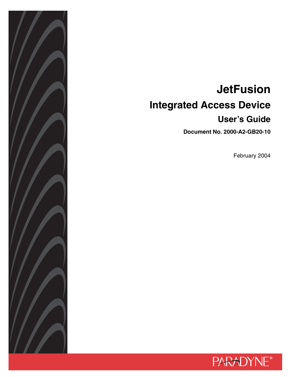 Paradyne JetFusion Integrated Access Device User Manual | 297 pages