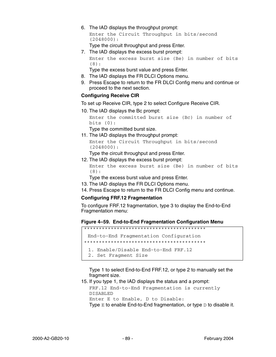 Paradyne JetFusion Integrated Access Device User Manual | Page 108 / 297