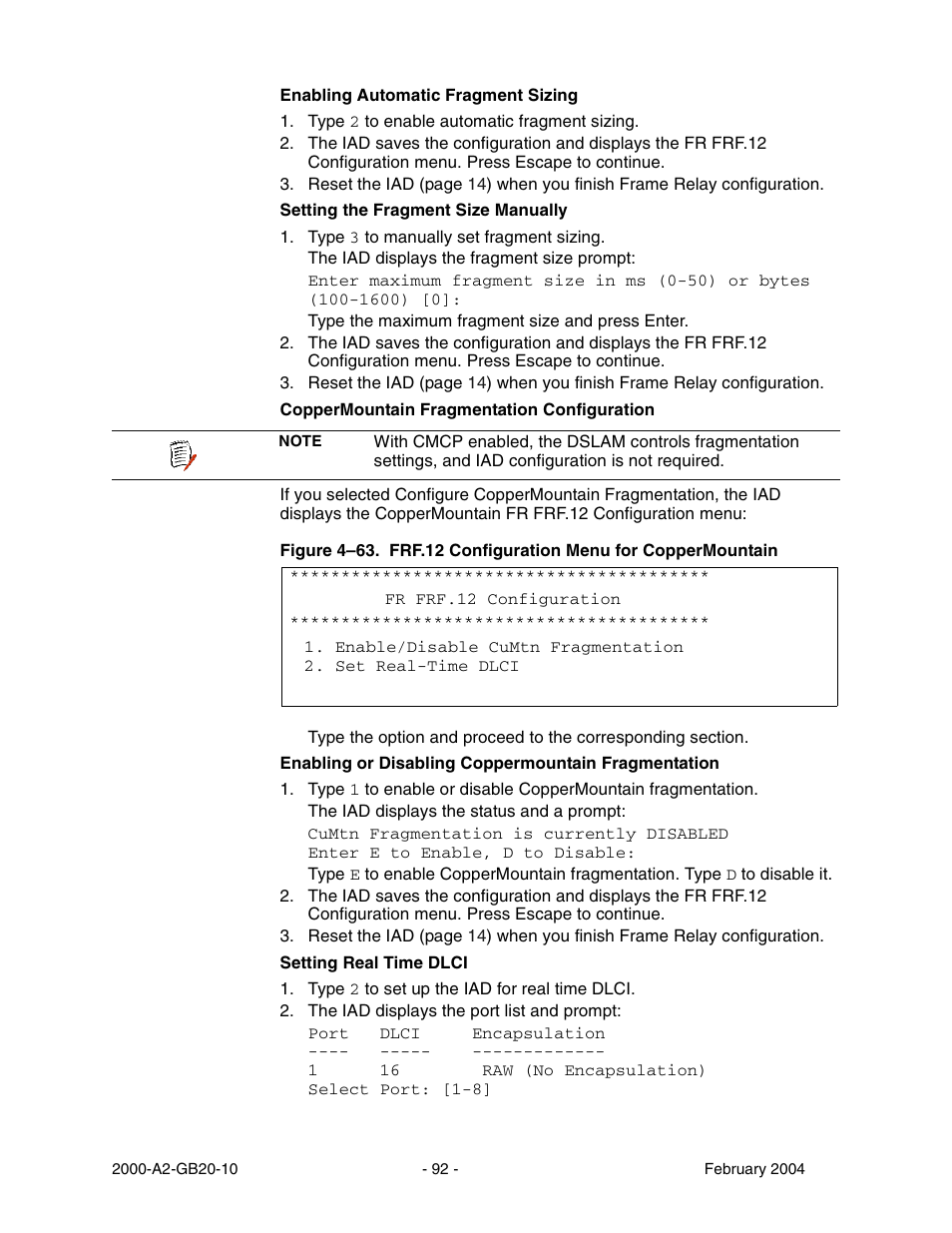 Paradyne JetFusion Integrated Access Device User Manual | Page 111 / 297