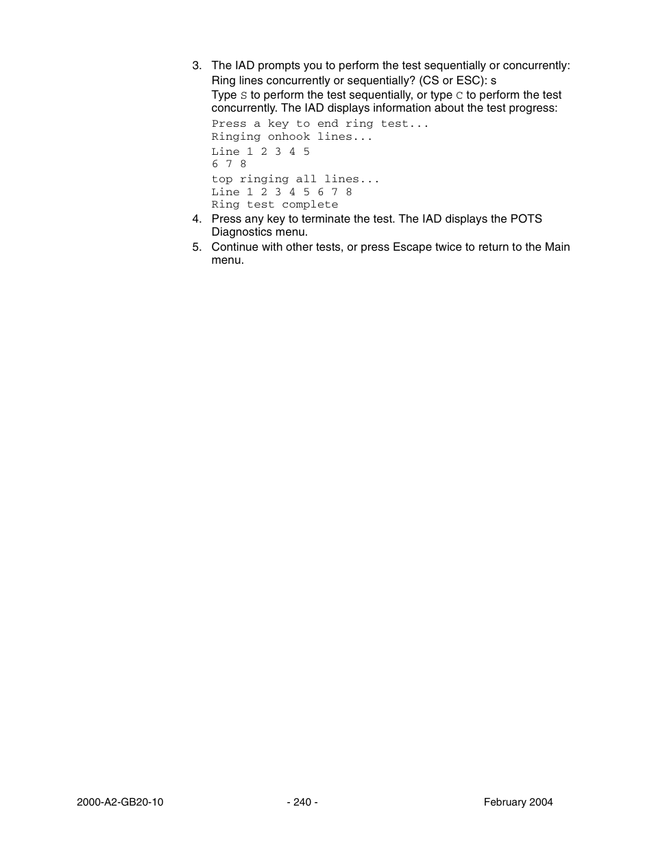 Paradyne JetFusion Integrated Access Device User Manual | Page 259 / 297