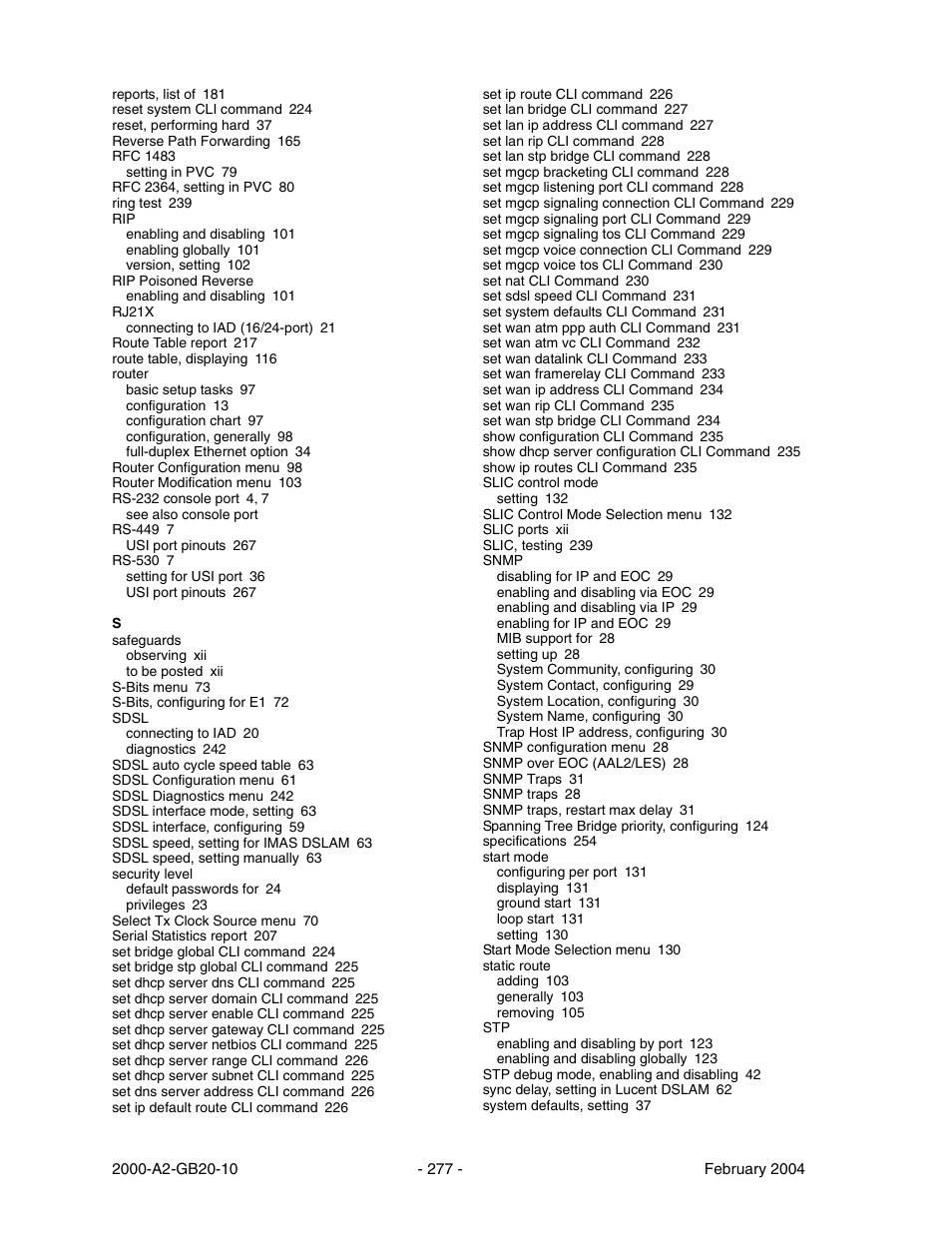 Paradyne JetFusion Integrated Access Device User Manual | Page 296 / 297