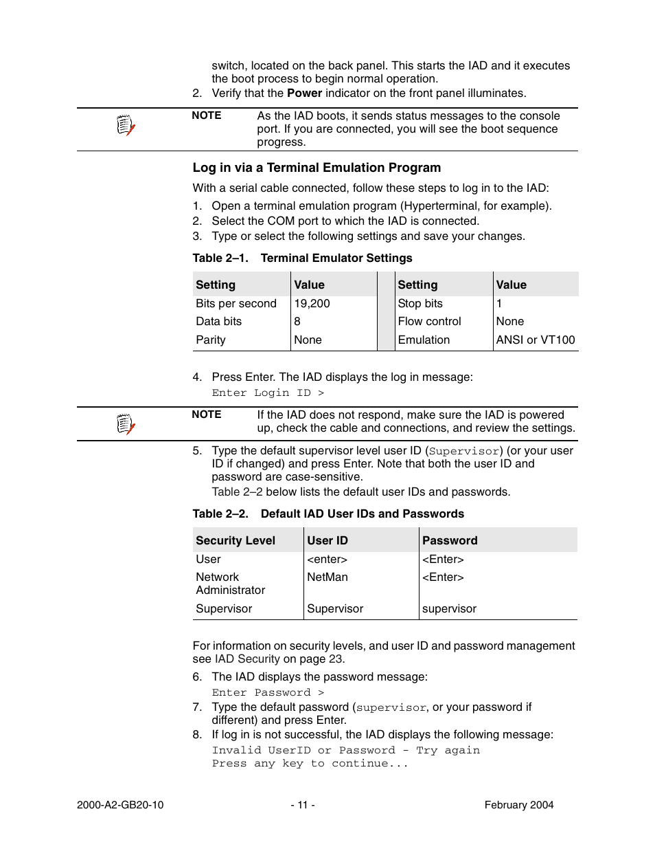 Paradyne JetFusion Integrated Access Device User Manual | Page 30 / 297