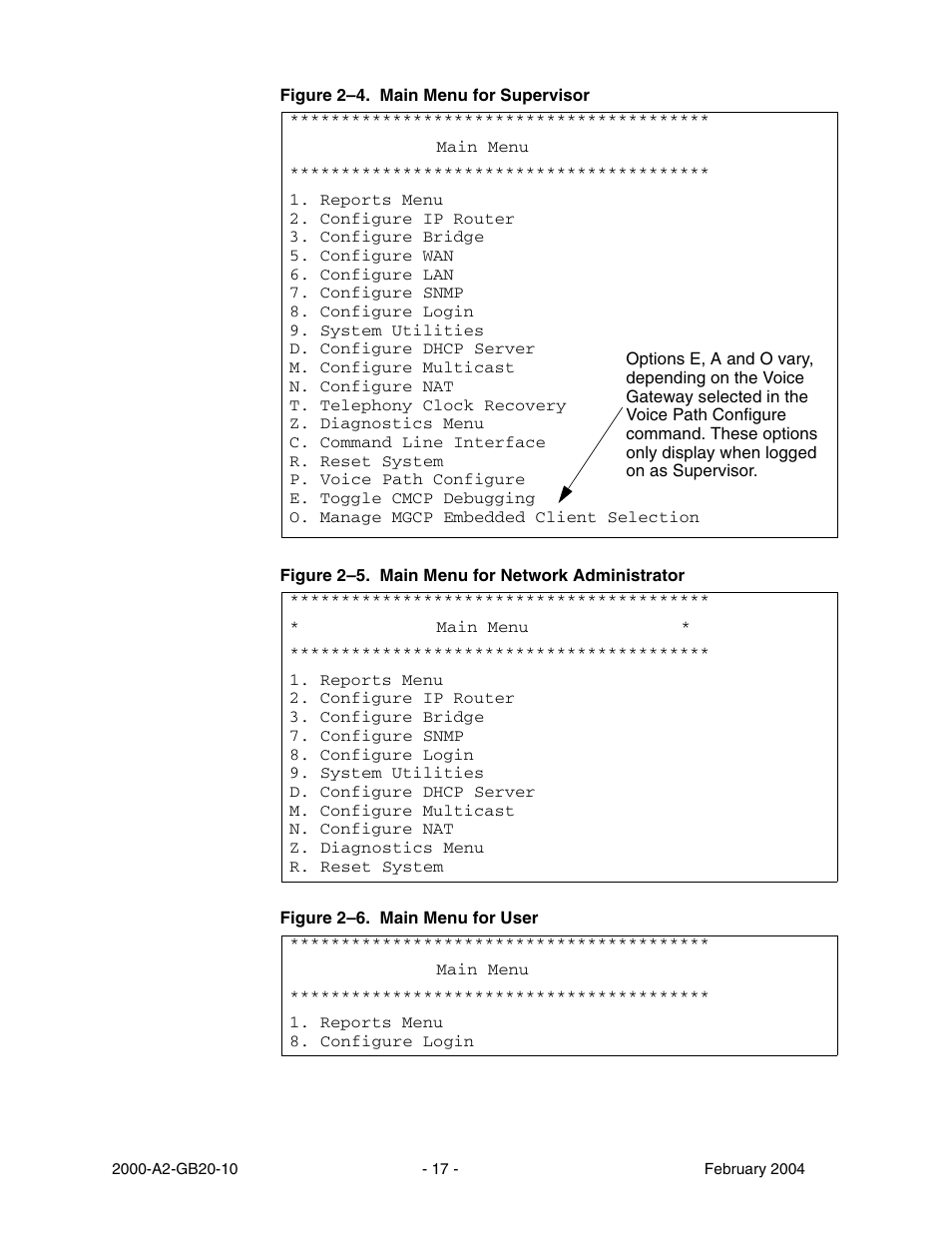 Figure 2–4, Figure 2, Figure 2–6 | Paradyne JetFusion Integrated Access Device User Manual | Page 36 / 297