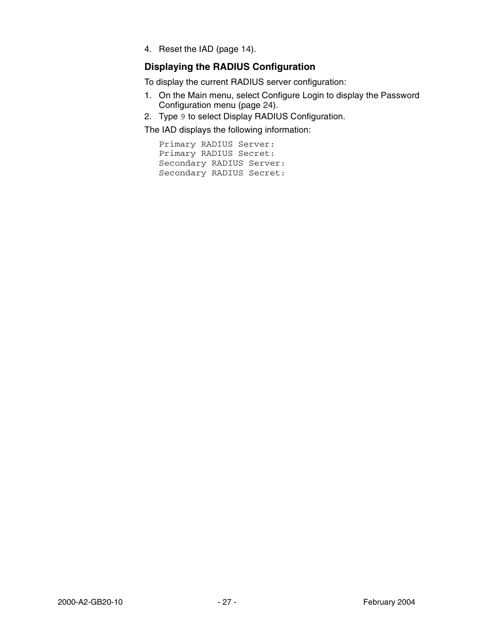 Paradyne JetFusion Integrated Access Device User Manual | Page 46 / 297