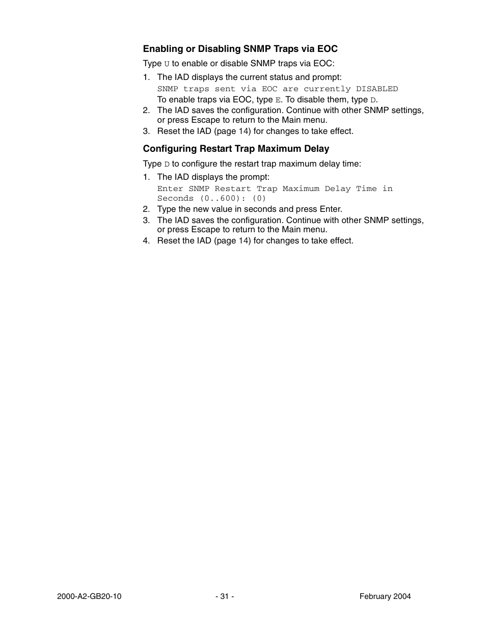 Paradyne JetFusion Integrated Access Device User Manual | Page 50 / 297