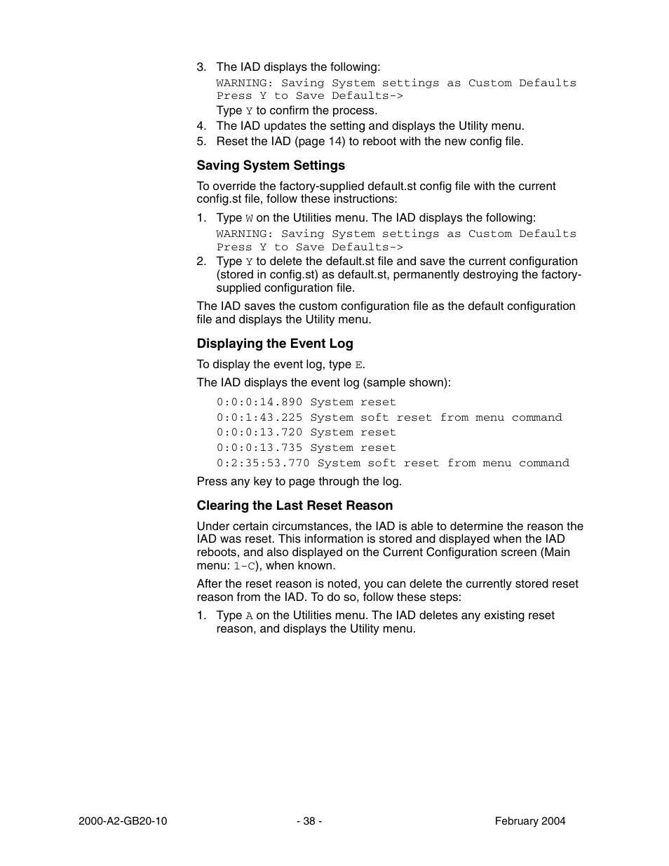 Paradyne JetFusion Integrated Access Device User Manual | Page 57 / 297