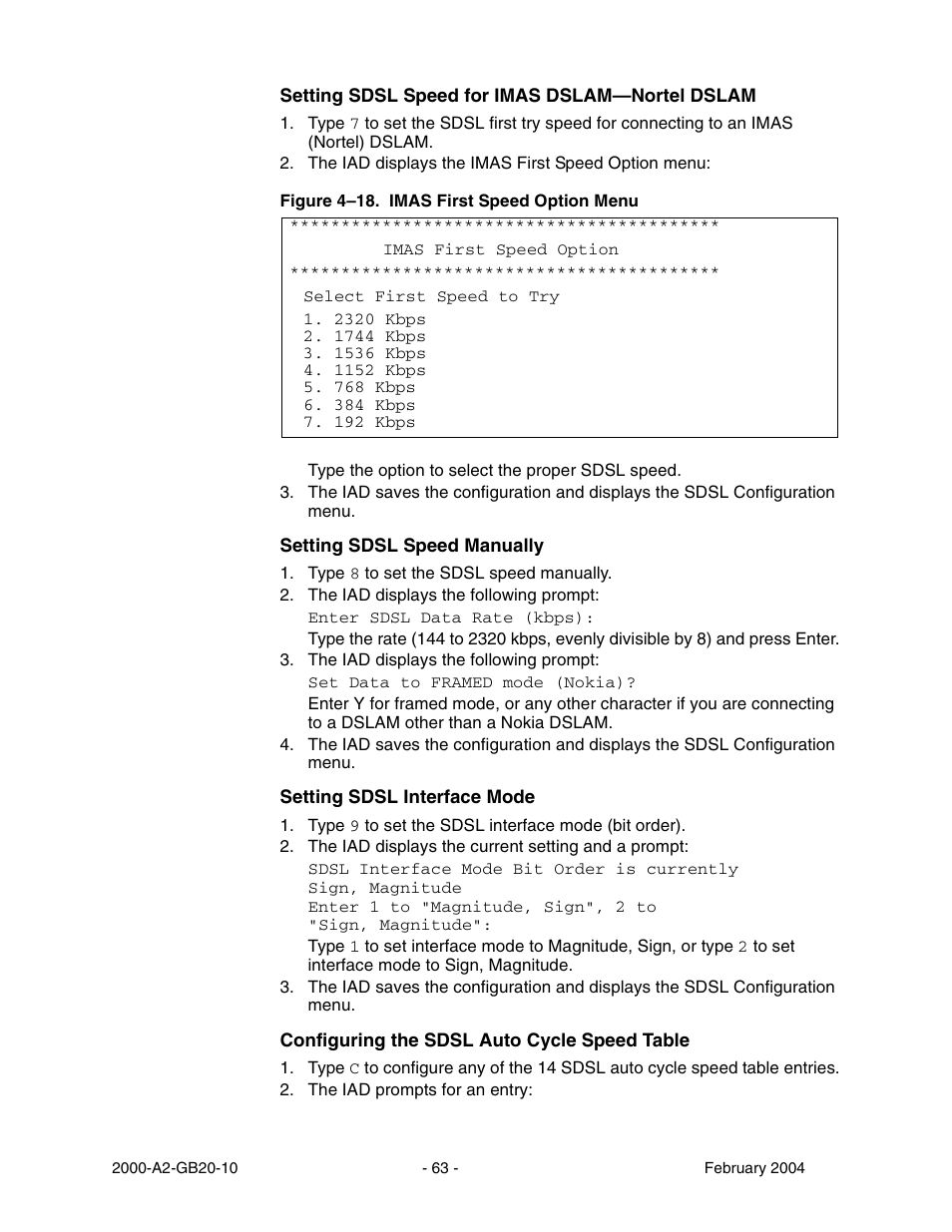 Paradyne JetFusion Integrated Access Device User Manual | Page 82 / 297