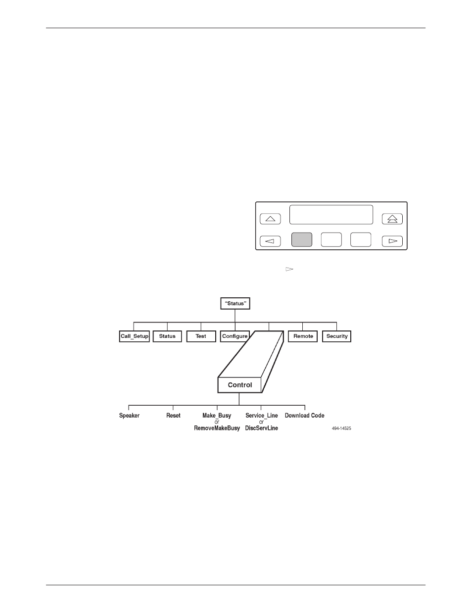 Control branch, Overview, Chapter 9 | Describes the control branch, Hardware and software functions. (see | Paradyne 3800PLUS User Manual | Page 109 / 217