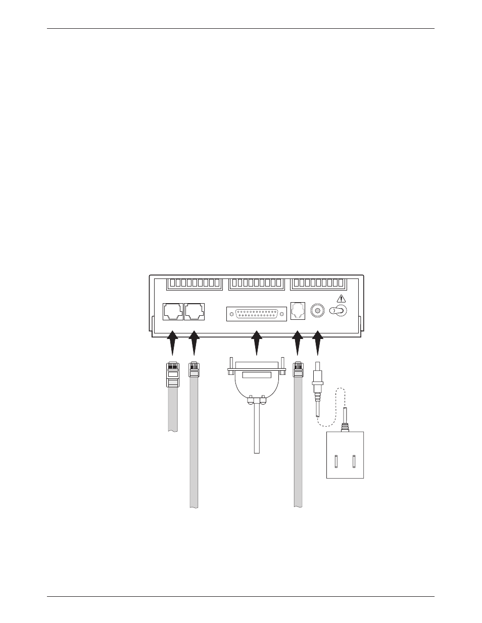 Dte connection, 3810 plus rear panel, Connecting 3810 plus modems with supplied cables | Paradyne 3800PLUS User Manual | Page 19 / 217