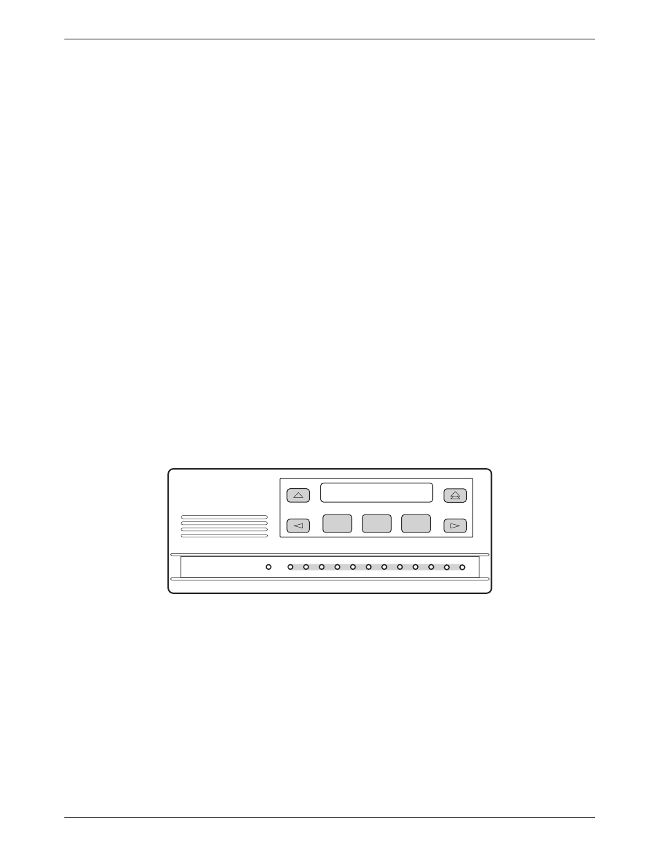 Front panel operation, Overview, Diagnostic control panels | 3810 plus front panel, Chapter 4, Provides the information required to operate, Front, Panel operation, Understanding of dcp operation, refer to chapter 4, 3810 plus dcp | Paradyne 3800PLUS User Manual | Page 27 / 217