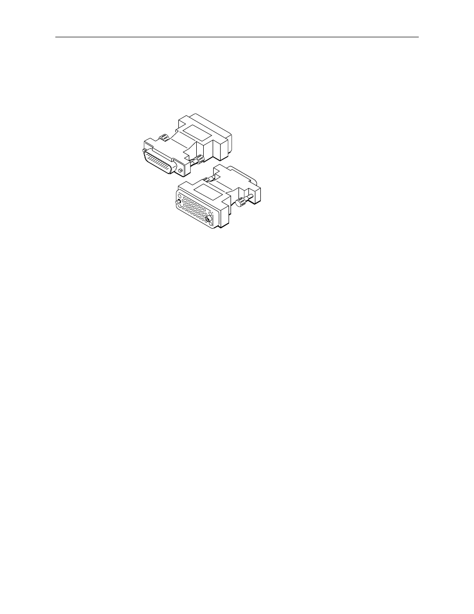 V.35 dte adapter (feature no. 3100-f1-570) | Paradyne FrameSaver SLV 9664 User Manual | Page 223 / 240