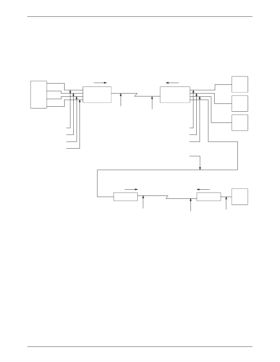 Sample configuration — extended point-to-point, Extended point-to-point, Configuration options | Paradyne 392xPLUS User Manual | Page 253 / 285