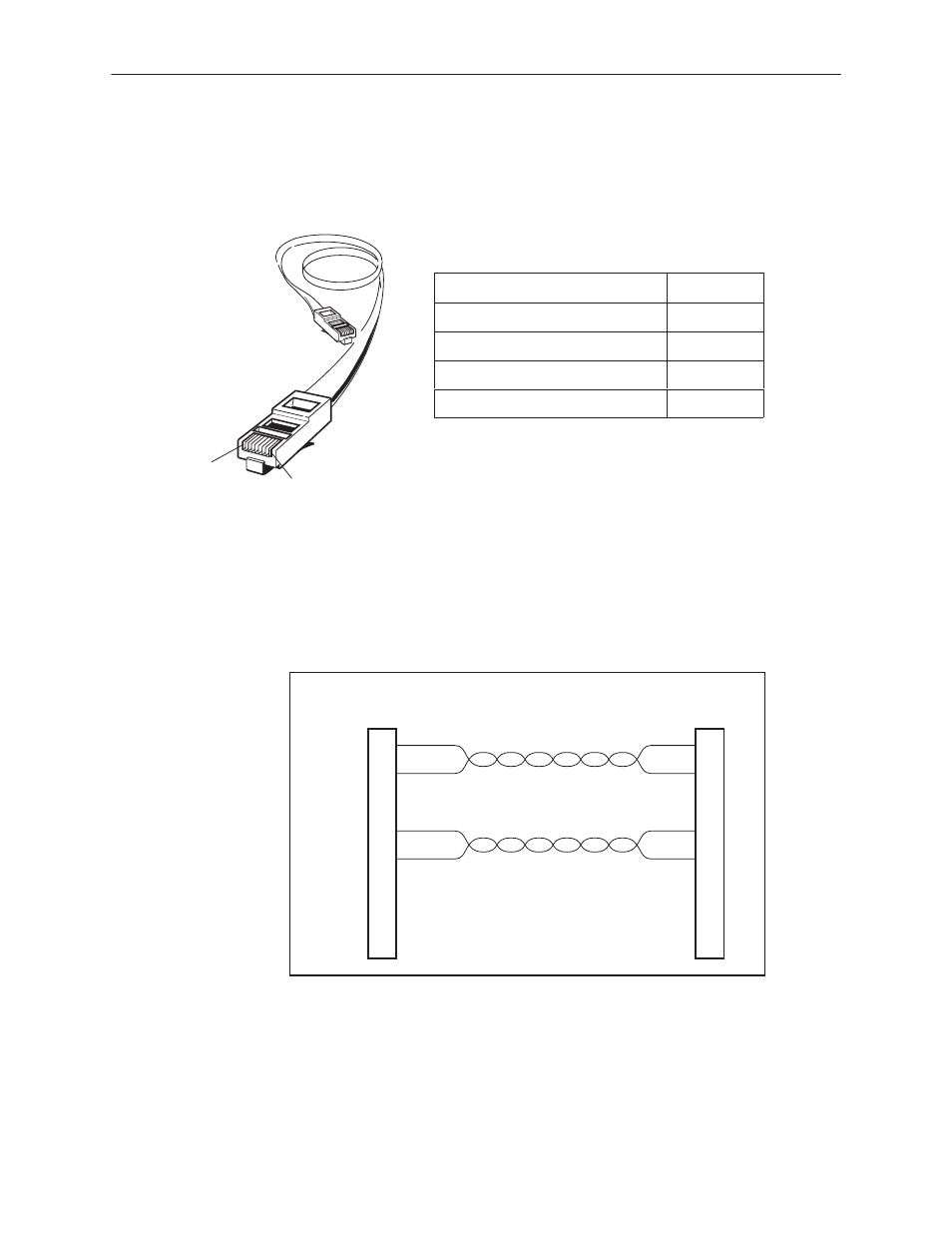 Dsl network interface cable, Dsl network interface cable and connector | Paradyne M/HDSL Standalone Termination Unit HOTWIRE 7986 User Manual | Page 113 / 126