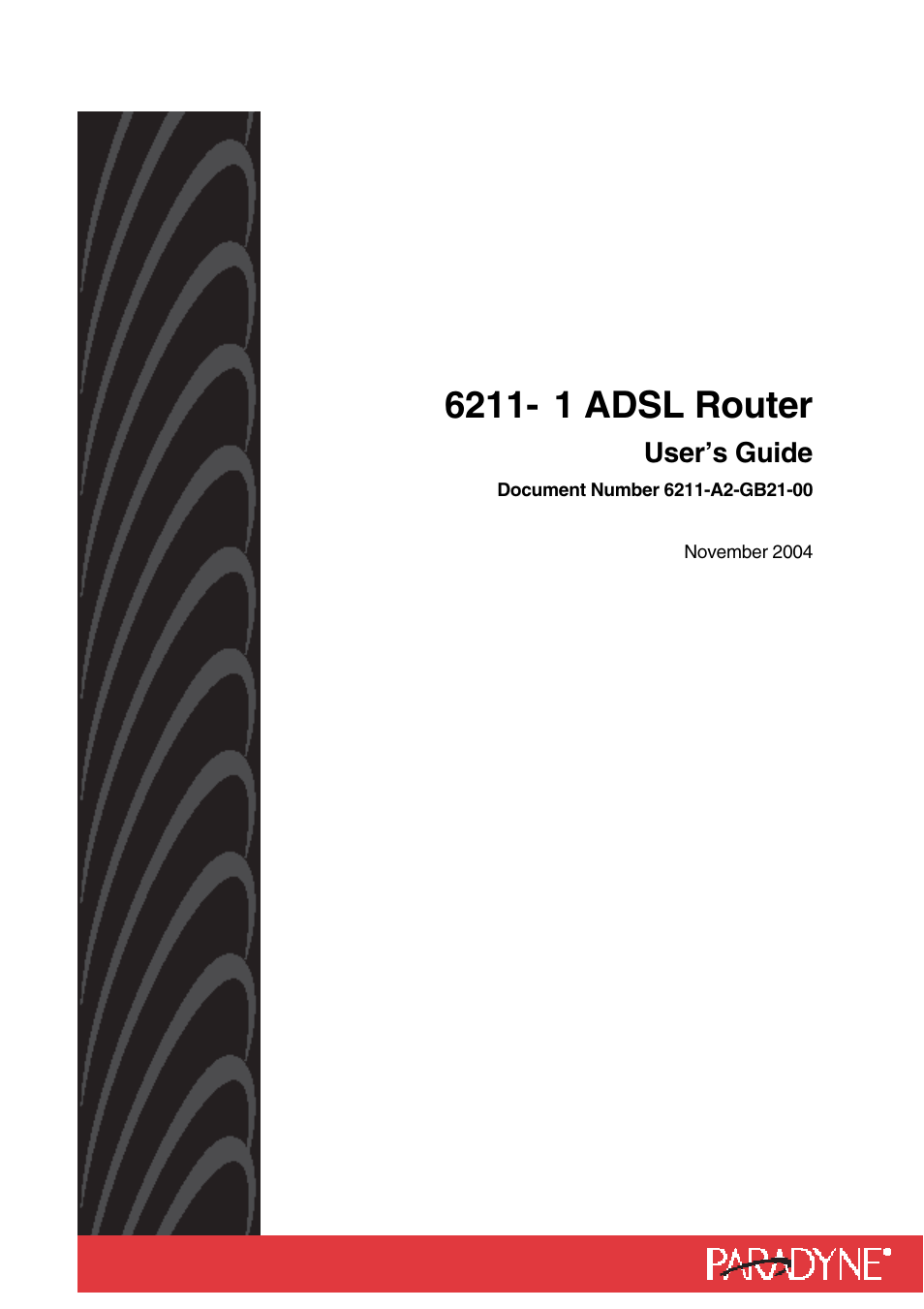 Paradyne 6211-I1 User Manual | 47 pages