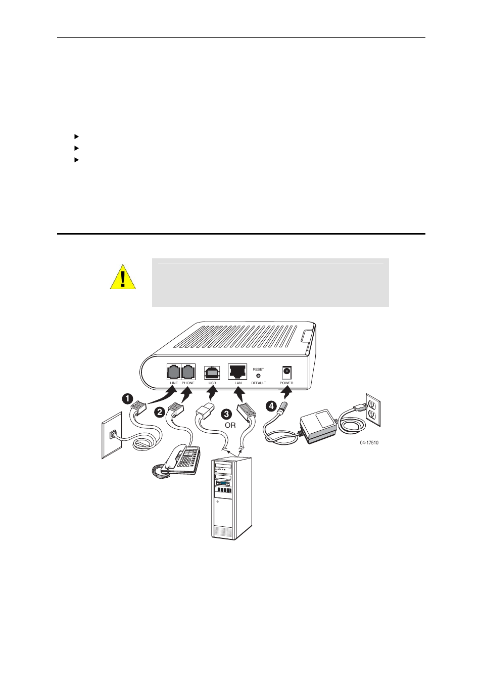 Getting started, Connecting the hardware | Paradyne 6211-I1 User Manual | Page 14 / 47