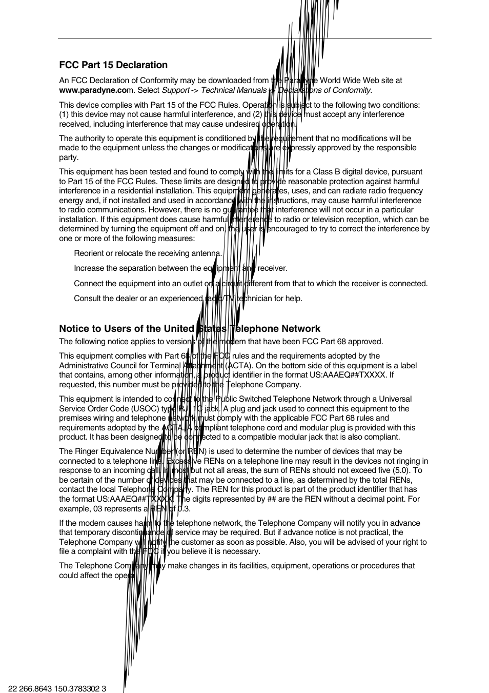 Paradyne 6211-I1 User Manual | Page 4 / 47