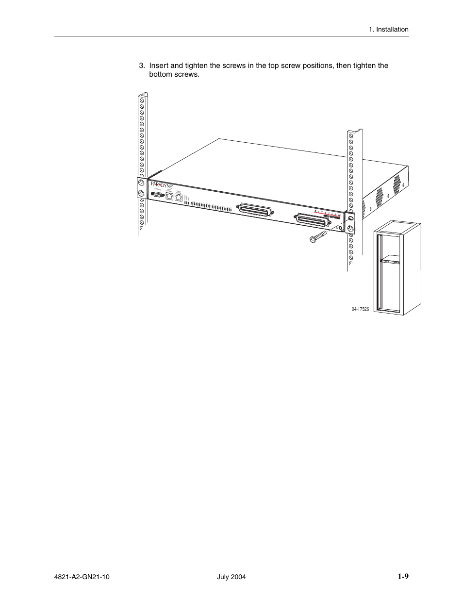 Paradyne BitStorm 4800 Express User Manual | Page 19 / 52