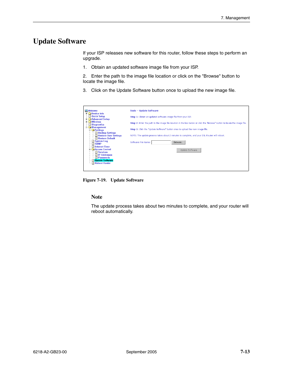 Update software | Paradyne 6218-I1 User Manual | Page 85 / 92