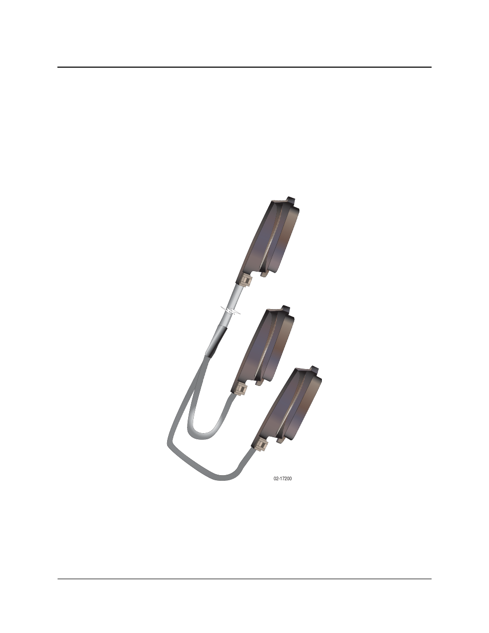 Amp-champ to dual amp champ cable | Paradyne BitStorm IP DSLAM 1900 User Manual | Page 137 / 160