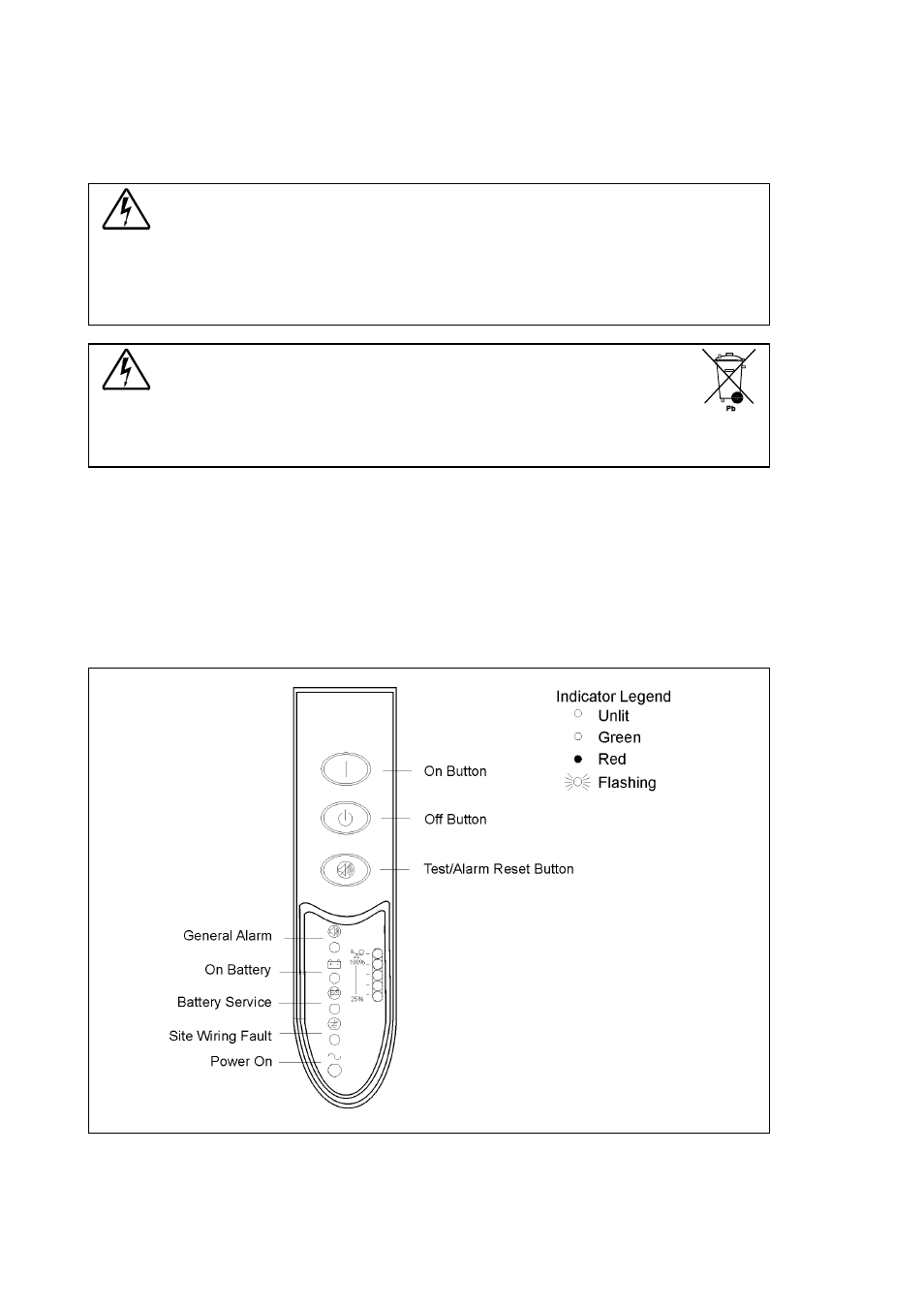 5 troubleshooting, Recycling the used battery, Audible alarms and ups conditions | Powerware UPS 1000 - 2200 User Manual | Page 20 / 24