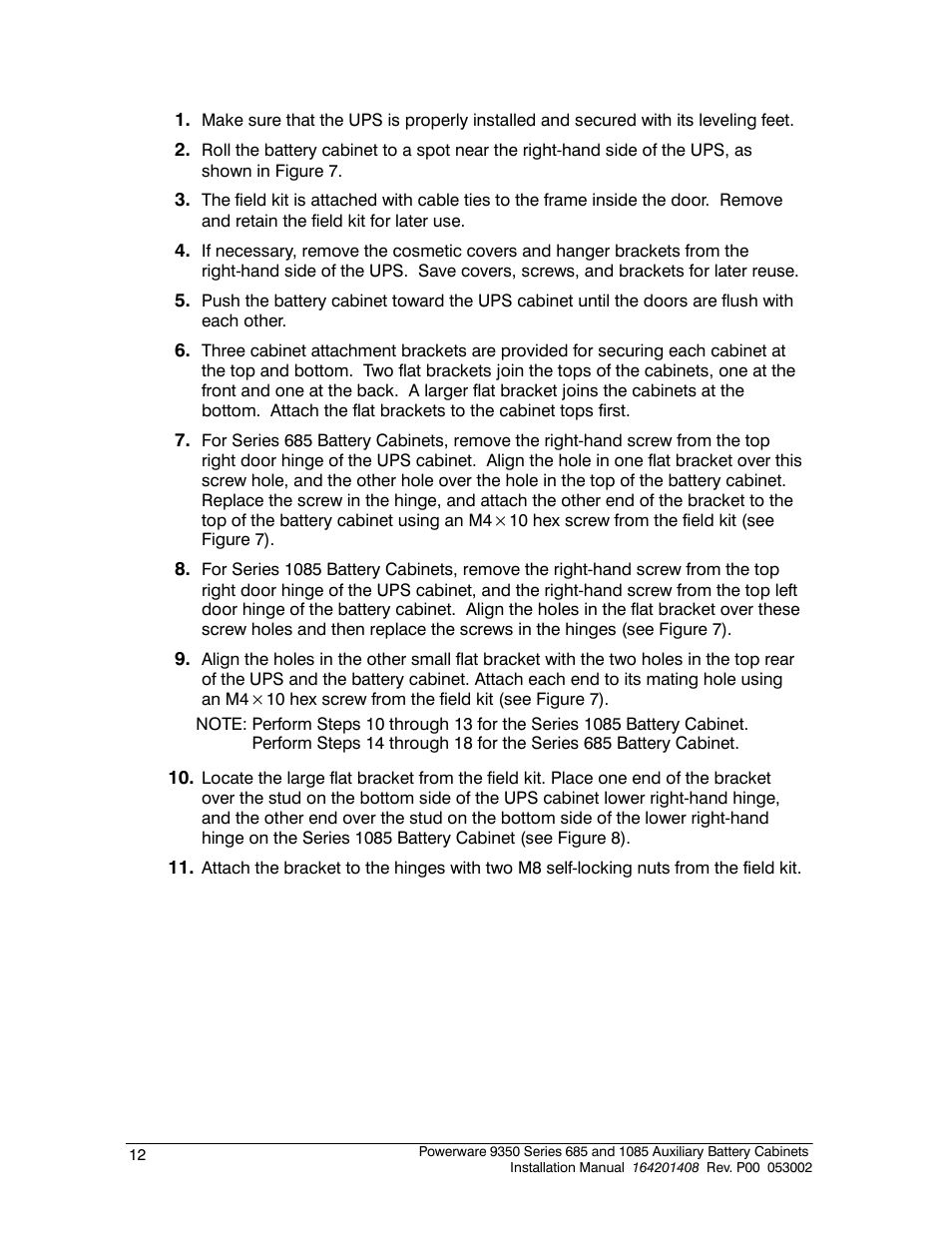 Powerware 685 User Manual | Page 18 / 54