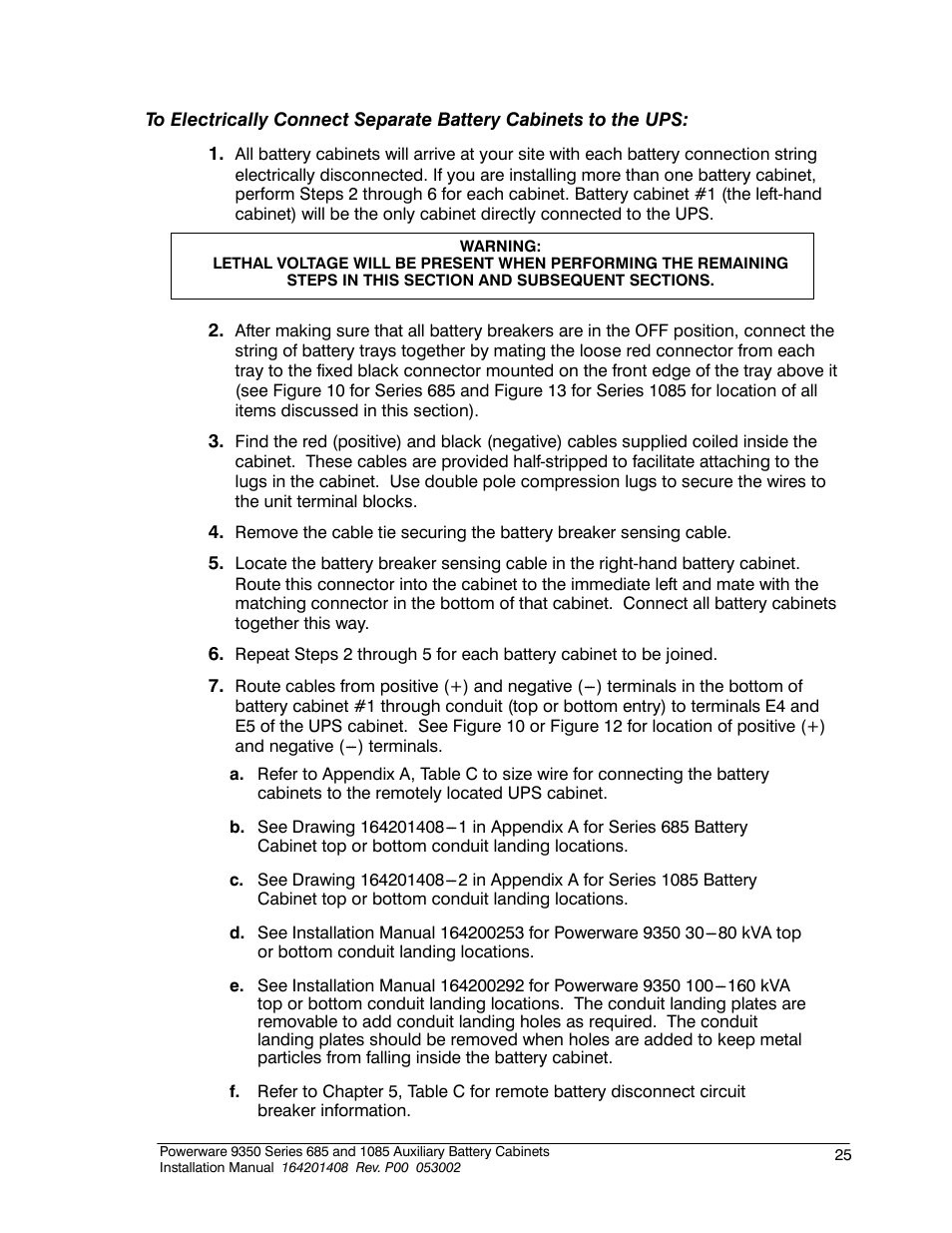 Powerware 685 User Manual | Page 31 / 54