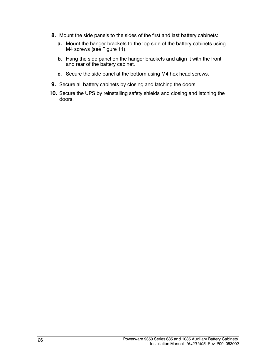 Powerware 685 User Manual | Page 32 / 54