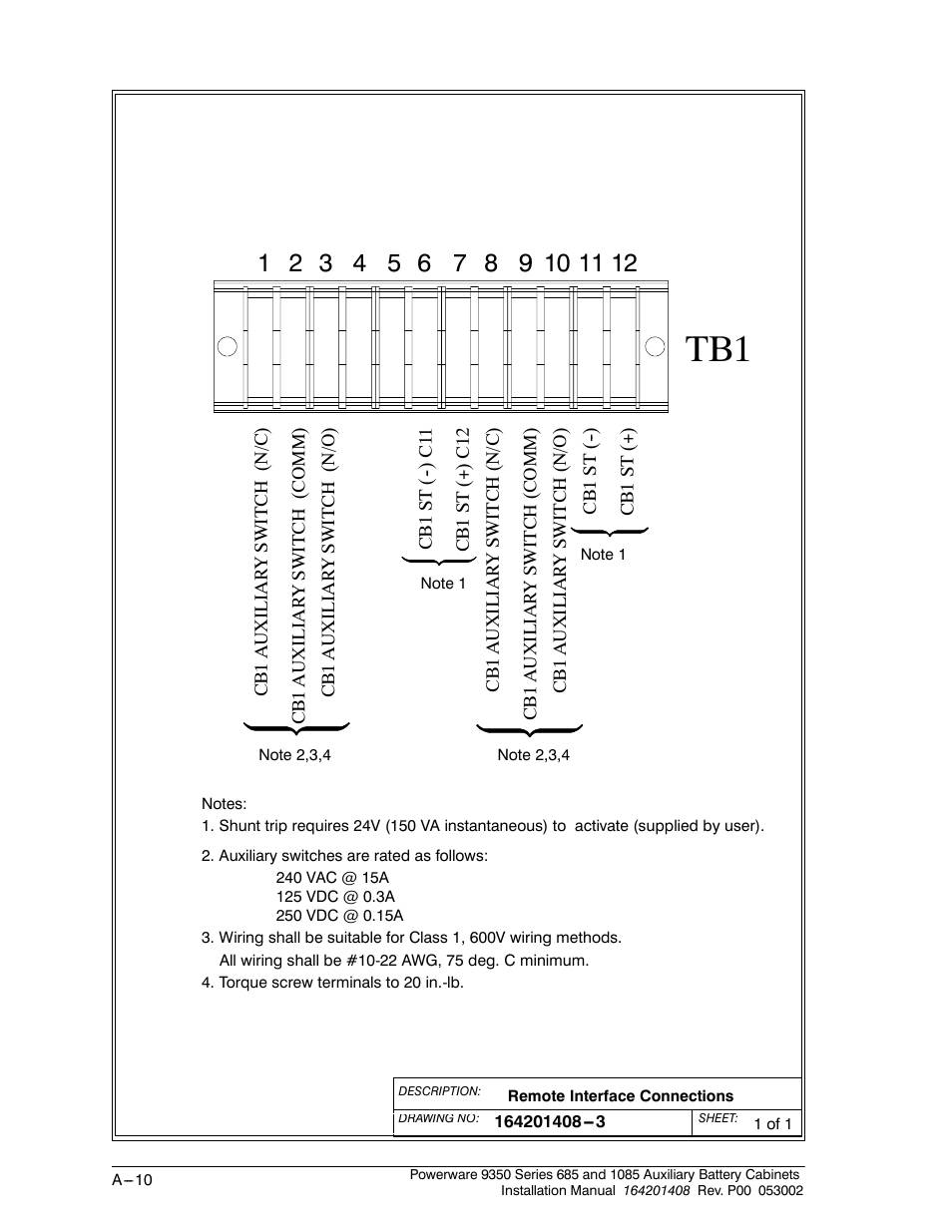 Powerware 685 User Manual | Page 52 / 54