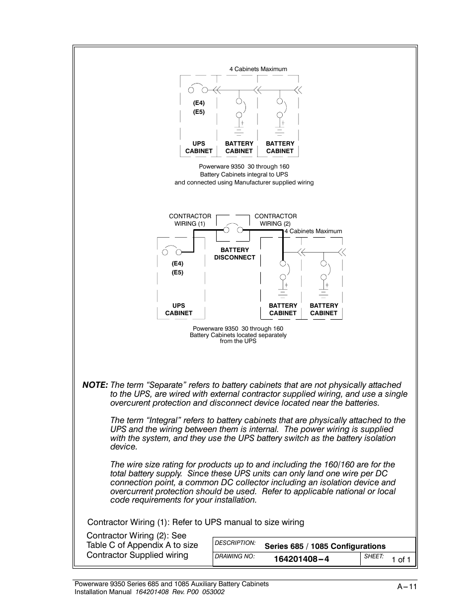 Powerware 685 User Manual | Page 53 / 54